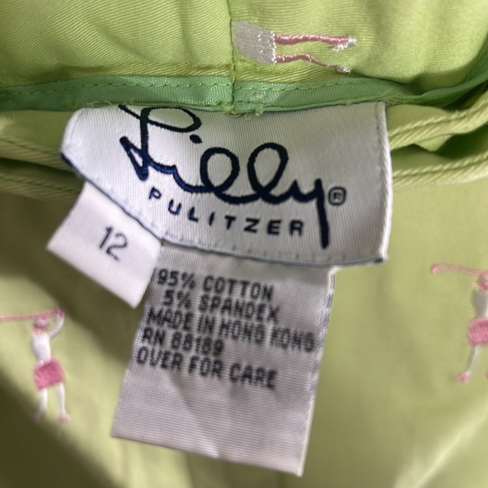 NWOT Lilly Pulitzers Golf ⛳ Shorts size 12 - Picture 3 of 3